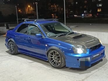 Subaru Impreza WRX STI: 2002 г., 2.5 л, Механика, Бензин, Седан