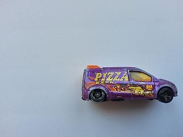 модельки: Лимитировоная Моделька Hot Wheels «Pizza Express» — фиолетовый фургон — 3