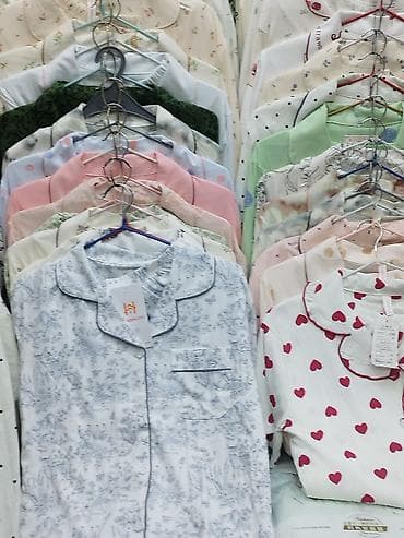 Женские пижамные комплекты с рубашкой - Верх: рубашка на пуговицах с — 2