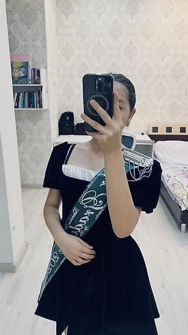 кучала для мужчин как принимать: Вечернее платье, Пышное, Длинная модель, Велюр, M — 3