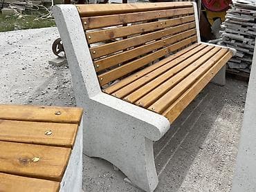 тапчан крават: Скамейка Со спинкой, Без крыши — 4