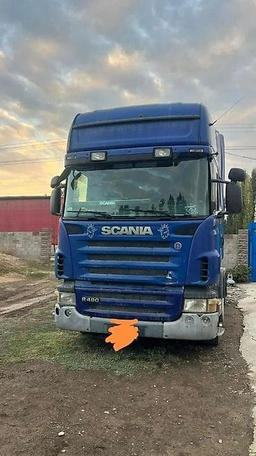 Тягач, Scania, 2008 г., Тентованный
