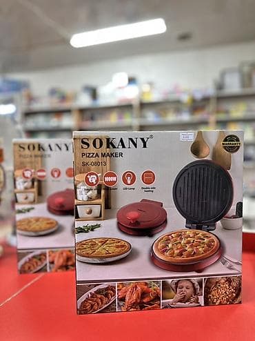 Электропечь для пиццы SOKANY SK-08013 - Мощность: 1000 Вт - at lalafo.kg Электропечь для пиццы SOKANY SK-08013 - Мощность: 1000 Вт -