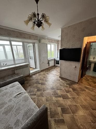 1 комнатные квартиры в бишкеке: 1 комната, 26 м², Индивидуалка, 3 этаж, Косметический ремонт — 5