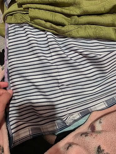 рубашка клетчатая: Рубашка в клетку, мужская/женская/унисекс - Классический крой с — 2