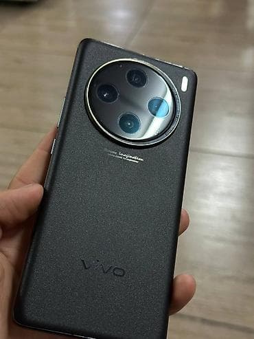 привозные айфоны: Vivo X100, Б/у, 256 ГБ, цвет - Черный, 2 SIM — 1