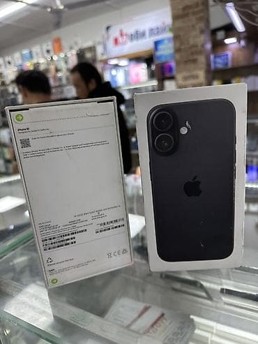 mini 4 pro: IPhone 16, Новый, 128 ГБ, Черный, Защитное стекло, Кабель, Коробка, 100 % — 2