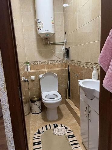 Квартиры: 2 комнаты, 65 м², Сары-Челек ж/м 106 серия улучшенная, 7 этаж, Евроремонт — 5