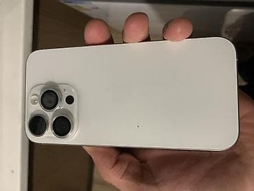 ipad 8th generation: IPhone 15 Pro, Б/у, 256 ГБ, Белый, Кабель, 87 % — 1