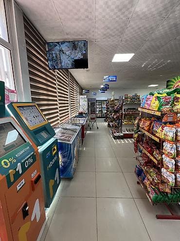 район юг 2: Торговое место, Отдельностоящий магазин, 130 м² Действующий, С оборудованием, С ремонтом, Вода, Электричество, 1 линия, Комната для персонала, Кондиционер — 2