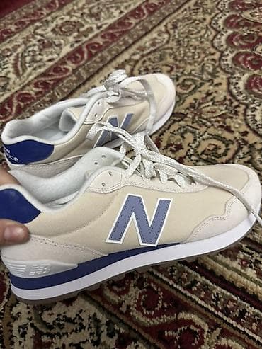 Атайын кийим: Эркектердин кроссовкасы, 38, New Balance, Жаңы, түсү - Саргыч боз, Өзү алып кетүү — 2