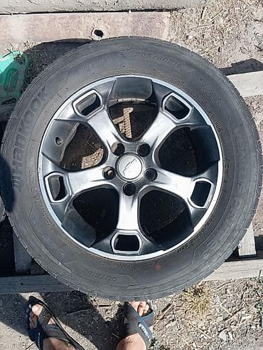 Колеса в сборе 205 / R 16, Лето, Б/у, Комплект, Легковые, Литые, отверстий - 4
