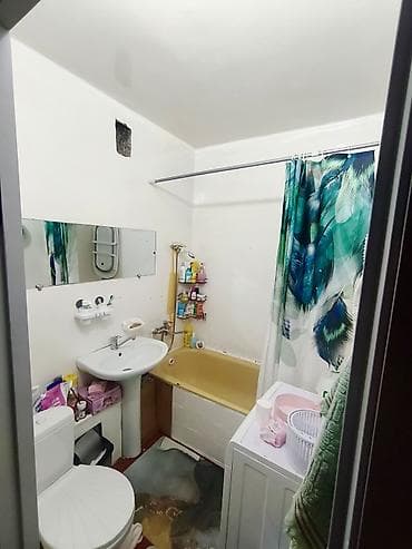 секционные квартиры: 1 комната, 35 м², 105 серия, Джал мкр (в т.ч. Верхний, Нижний, Средний) 105 серия, 9 этаж, Косметический ремонт — 8