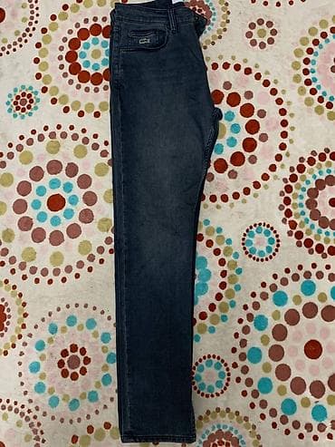 Джинсы: Джинсы Lacoste оригинал 100% мужские, темно-синий индиго (слегка — 3