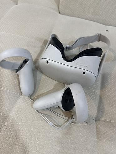 VR очки: Шлем виртуальной реальности Meta Quest 2 (Standalone VR) с двумя — 1