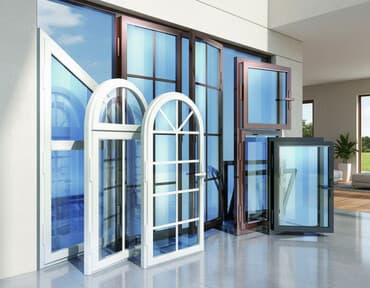 Окна и двери пластиковый и алюминий — изготовление под размер -