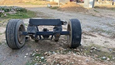 двухосные прицепы для легковых автомобилей бу: Прицеп, Special trailer, Самосвал — 1