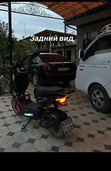 матасикл ош: Электроскутер Demansh Max - Электрический привод, бесшумное движение — 2
