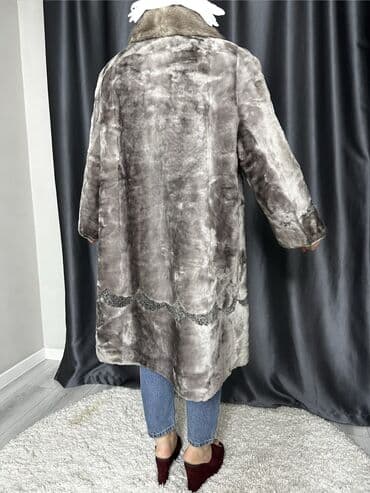 мутоновые шубы: Дубленка, Классическая модель, По колено — 5