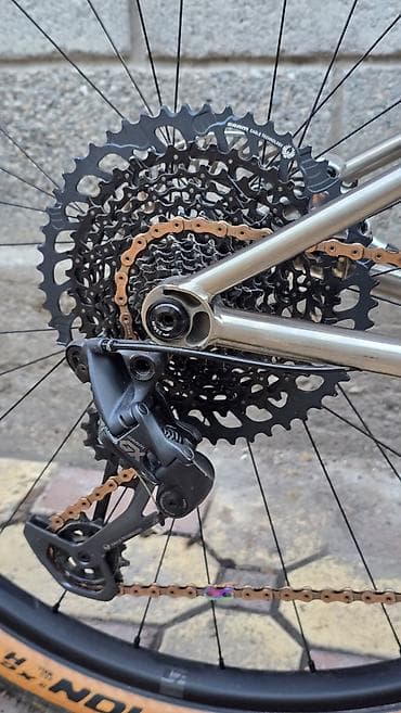 велосипед титановые: MTB Titanium bike, new Kyrgyz brand "ILBIRS" All components original — 9