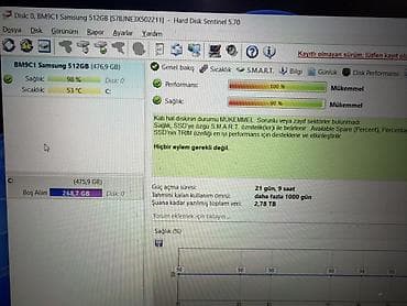 ноутбук core i5: I7-1355U 10/12 Ram 16gb Ssd 512gb Батарея 3саат Цена 33000сом — 5