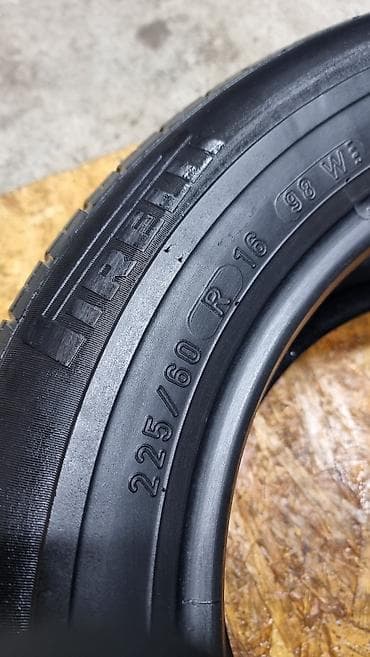 16е бу: Шины 225 / 60 / R 16, Лето, Б/у, 1 шт, Легковые, Pirelli — 2