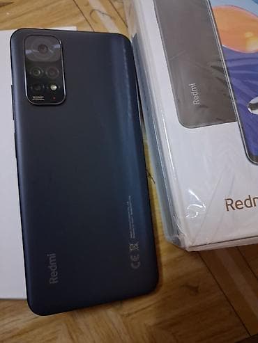 редми 10 prime: Redmi, Redmi Note 11, Б/у, цвет - Черный, 2 SIM — 1