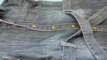 платье дордой: Школьная форма, цвет - Черный, Б/у — 3