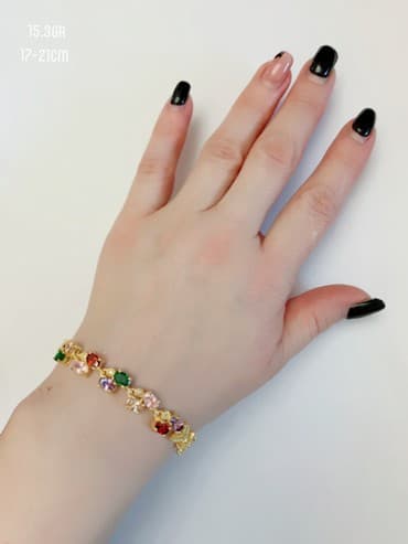 серебро браслет мужской: Позолоченный браслет с разными камнями Самый лучший подарок для — 3