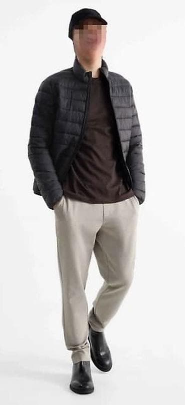 куртка пуховик: Пуховик, Короткая модель, Стеганый, XL — 4