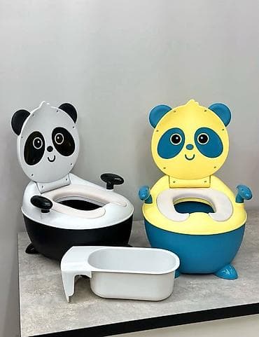 banda panda: Детский горшок в виде панды - Игровой дизайн: веселая панда с высокой — 1
