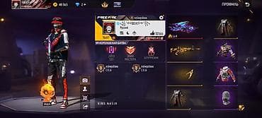 Продажа игрового аккаунта Free Fire. Характеристики: - Уровень