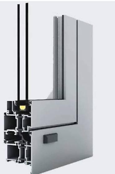 Алюминиевые окна и витражные системы - Профиль из алюминия с