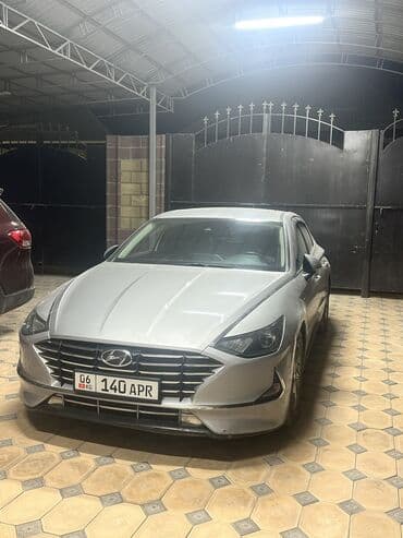 наклейка на авто: Hyundai Sonata: 2019 г., Газ — 4