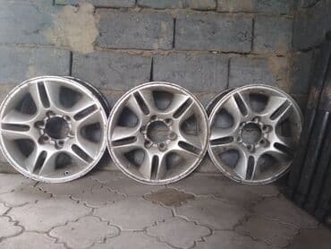 обшивка морнинг: Литые Диски R 17 Lexus, Комплект, отверстий - 6, Б/у — 2