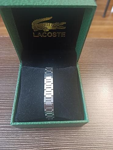 барсетку lacoste: Браслет Lacoste в фирменной коробке. - Материал: нержавеющая сталь — 1