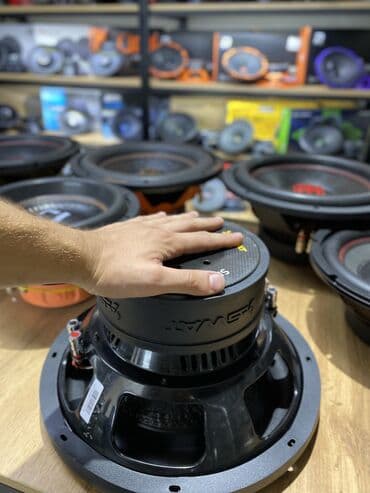 усилитель для буфер: Swat 1100 watt Rms. Очень мощный саб. Серии sabotage. Сабвуферные — 10