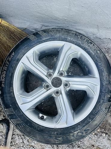 21575r17 5: Колеса в сборе 215 / 55 / R 17, Лето, 1 шт, Литые, отверстий - 5 — 1