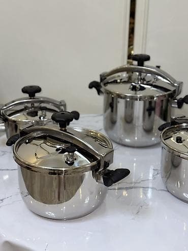 coller master: Набор скороварок из нержавеющей стали - Комплектация: 4 скороварки — 2