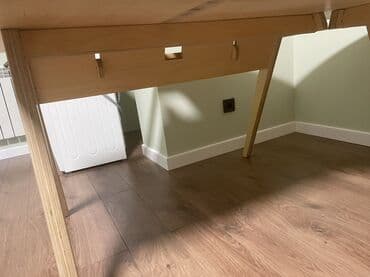 складной столик для пикника: Компьютерный стол, Б/у, Угловой — 8