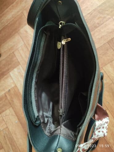 барсетка мужская кожаная ручной работы: Продаю, новая — 2