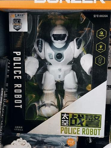 poli: Игрушка «Police Robot» (модель 0820A) - Функции: световые эффекты — 1