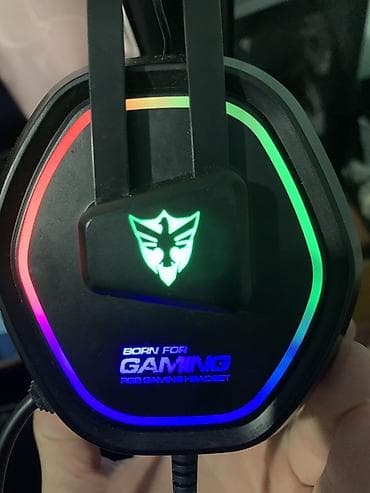 света лента: Продаю Игровые наушники GAMING с RGB‑подсветкой В идеальном состояние — 3