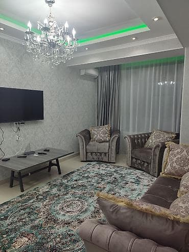 2 комнаты, Люкс, элитка, Бишкек Парк ТРЦ, Постельное белье, Кондиционер, Бытовая техника