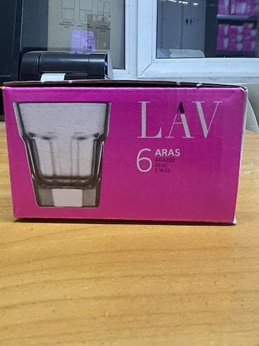 кухыный: Набор стаканов LAV ARAS (модель ARA209) - Количество в наборе: 6 штук — 6