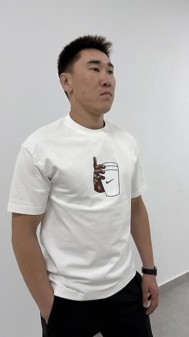 футболки ufc: Мужская футболка, M, L, XL, Nike, Новый, цвет - Белый, Самовывоз, Бесплатная доставка, Платная доставка — 2