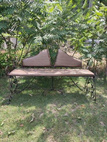 скамейка фото: Скамейка Со спинкой — 1