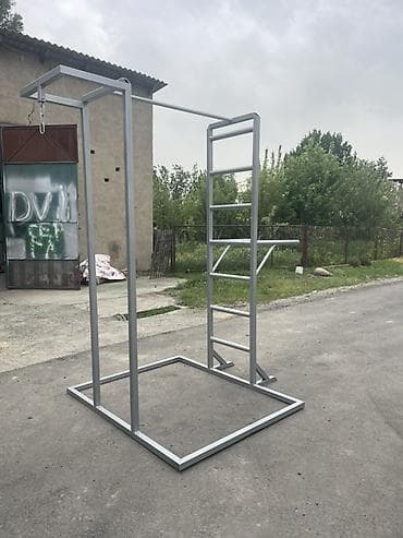 турник 5 в 1: Турник, Силовая стойка, Уличный, Новый — 2