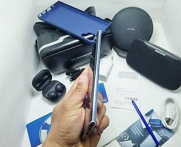 iphone 12 mini 64: Samsung Note 10 Plus, Б/у, 512 ГБ, цвет - Синий, 1 SIM, eSIM — 8