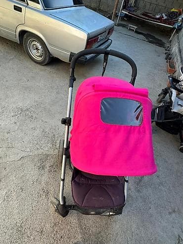 детская коляска 2 в 1: Прогулочная коляска - Легкая складная рама с плавным механизмом — 6